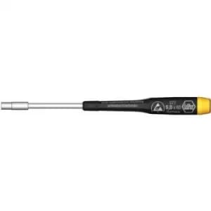 Image of ESD Socket wrench Wiha Precision ESD Spanner size: 2.5mm Blade length: 60 mm
