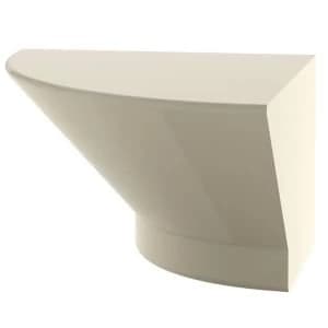 Image of Cooke Lewis High Gloss Cream Sconce W70mm D38mm H38mm