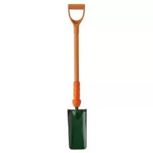 Image of Bulldog Insulated Cable Layer Square Trenching Shovel Orange