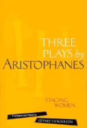 Image of three plays by aristophanes staging women