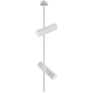 Image of Elti Ceiling Spotlight Pendant Lamp White, 2 Light, GU10