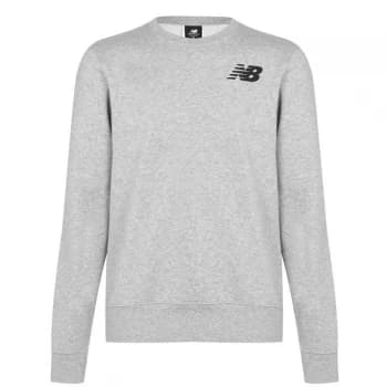 Image of New Balance Fleece Crew Sweatshirt Mens - Ath Grey