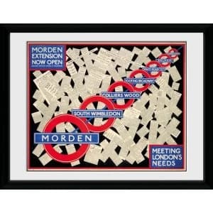 Image of Transport For London Morden 12 x 16 Extension Framed Collector Print
