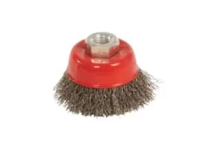 Image of Silverline 721676 Steel Crimp Cup 65mm