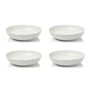 Image of Sabichi 4 Piece Blue Swirl Pasta Bowl Set