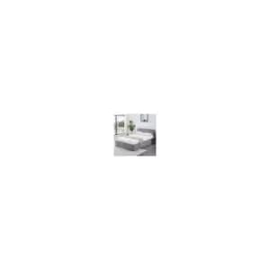 Image of Kosy Koala - Grey Velvet Ottoman Storage Bed Upholstered Fabric Under Bed Gas Lifting Storage Lined Headboard Bed - 4FT6 double
