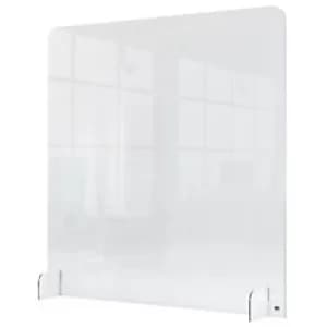 Image of Nobo Protection Screen Acrylic Transparent 700 x 850 mm