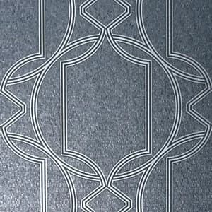 Image of Boutique Deco Geo Wallpaper Midnight - 10m