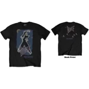 Image of David Bowie - 83' Tour Unisex XX-Large T-Shirt - Black