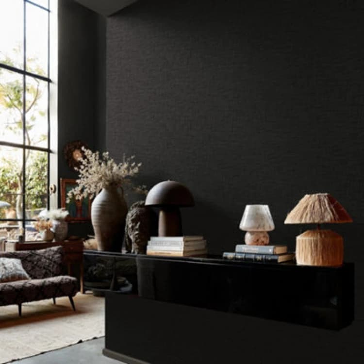 Image of Abigail Ahern Weathered Linen Tattoo Wallpaper