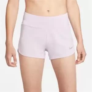 Image of Nike Eclipse Womens Running Shorts - Purple