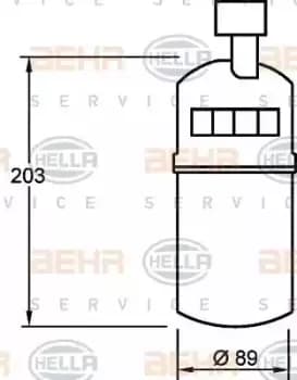 Image of Air Conditioning dehumidifier 8FT351335-041 by BEHR