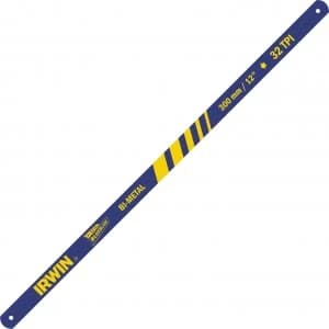 Image of Irwin Bi Metal Hacksaw Blades 12" / 300mm 18tpi Pack of 2