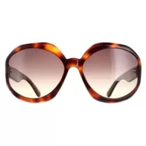 Image of Round Dark Havana Smoke Gradient Georgia 02 FT1011