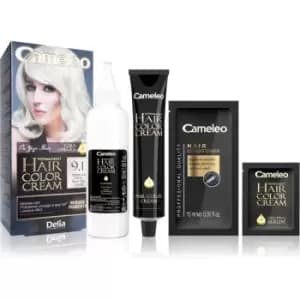 Image of Delia Cosmetics Cameleo Omega Permanent Hair Dye Shade 9.1 Ultimate Ash Blonde