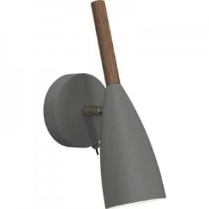 Image of Nordlux Pure 78271011 Wall light GU10 8 W HV halogen, LED (monochrome) Grey