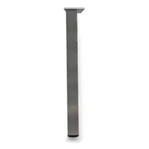 Image of GTV Adjustable Square Alu Breakfast Bar Worktop Support Table Leg 710mm - Colour