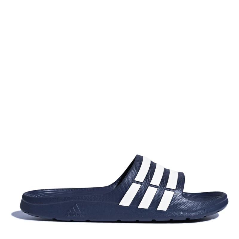 Image of adidas adilette aqua sandals in navy Navy UK 13 (EU 48½)