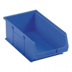 Image of Barton Tc4 Small Parts Container Semi-Open Front Blue 9.1L 200X355X125
