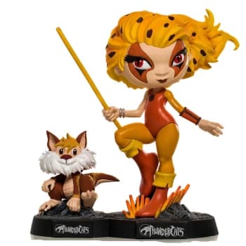 Image of Iron Studios Thundercats Mini Co. PVC Figure Cheetara & Snarf 13 cm