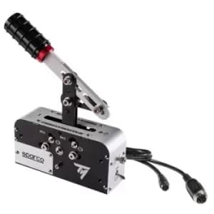 Image of Thrustmaster TSS Handbrake Sparco Mod PC PlayStation 4 Xbox One Analogue Black Stainless steel