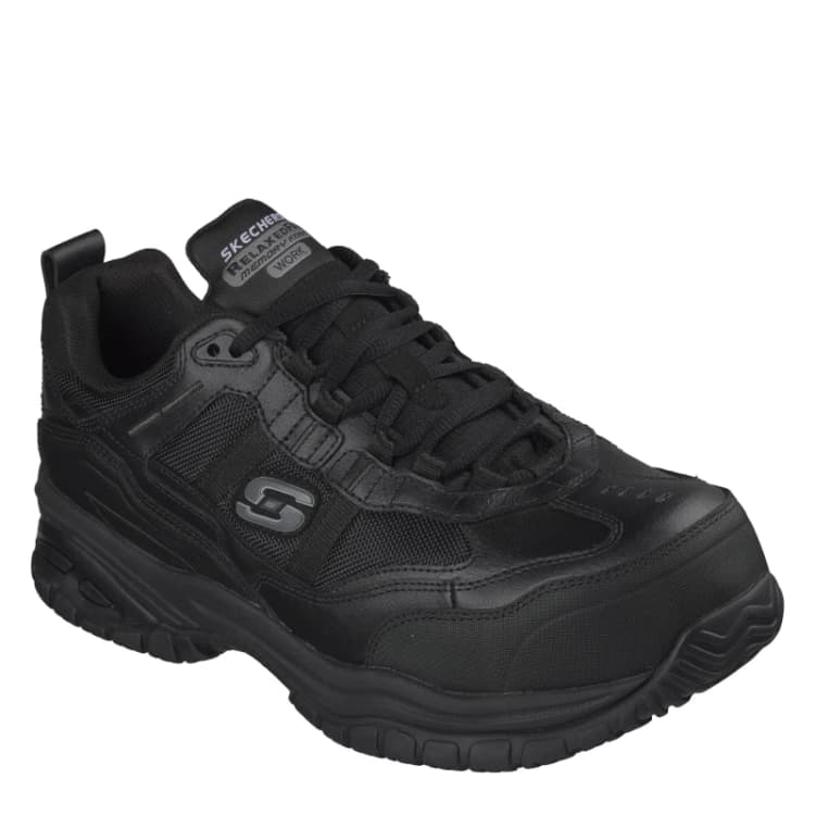 Image of Skechers Work Stride Mens Safety Shoes - Black 8.5