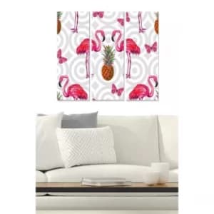 Image of MDF522675127 Multicolor Decorative MDF Painting (3 Pieces)