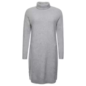 Image of Superdry Fun Knit Dress - Grey