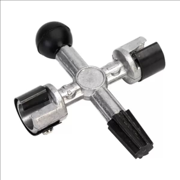 Image of Genuine SEALEY AK418 Battery Post & Terminal Cleaner 4-Way
