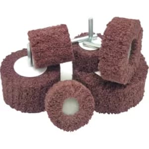 Image of 76X50X6MM Nylon Finishing Wheel Medium