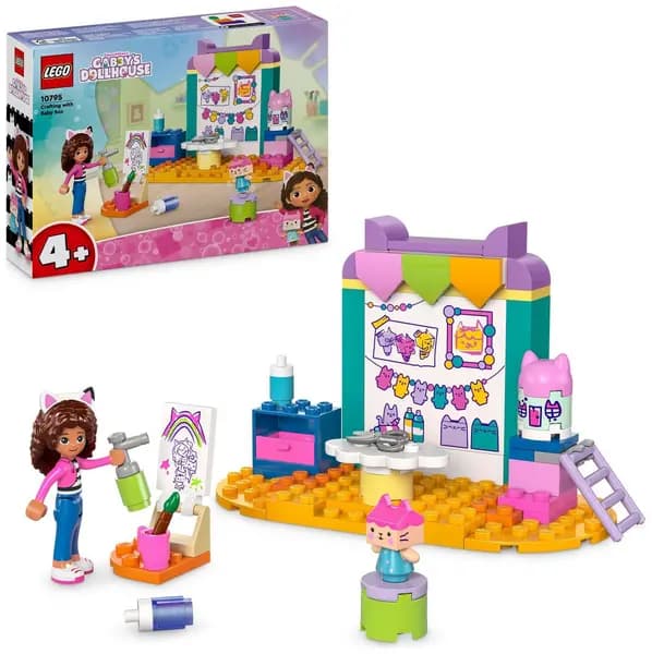 Image of LEGO LEGO Gabby's Dollhouse Crafting with Baby Box Toy Set 10795