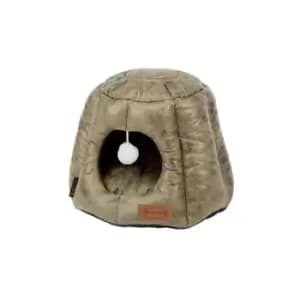 Image of Scruffs Knightsbridge Cat Bed - Green