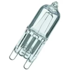 Image of Sylvania Halogen G9 Capsule 28W Dimmable Hi-Pin Eco 2800K Warm White Clear 340lm Light Bulb