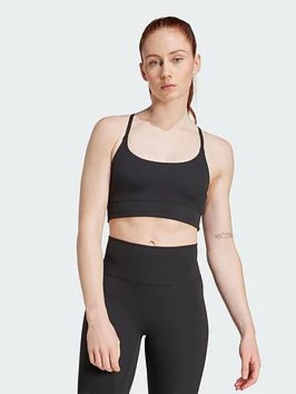 Image of Sports bra adidas All Me Rib Noir Female S