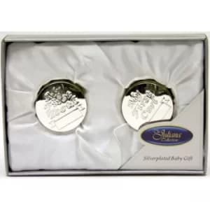 Image of Silverplated My First Tooth & Curl Set Trinket Box