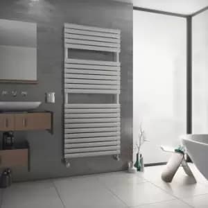 Image of Ximax Nestor Vertical Designer Towel Radiator White (H)1164mm (W)600 mm