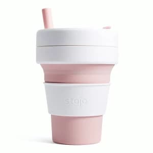 Image of Stojo Rose Biggie Collapsible Cup
