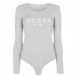 Image of Guess Guess Core Bodysuit - Grey M90
