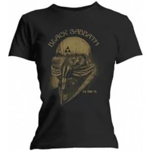 Image of Black Sabbath - US Tour 1978 Womens Large T-Shirt - Black