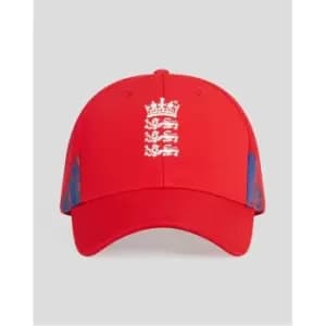 Image of Castore England Cricket T20 Baseball Cap Juniors - Red