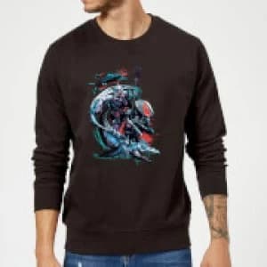 Image of Aquaman Black Manta & Ocean Master Sweatshirt - Black