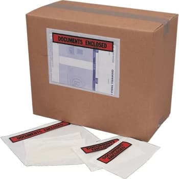 Image of A4 Documents Enclosed Packing List Envelopes (1000) - Avon