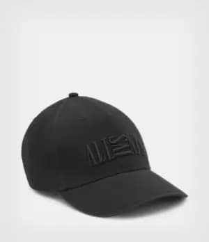 Image of AllSaints Womens Cotton Classic Juno Cap, Black