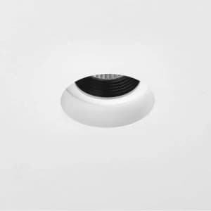 Image of LED 1 Light Recessed Spotlight Matt White, Fire Rated
