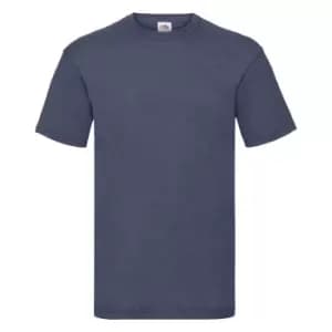 Image of Fruit Of The Loom Mens Valueweight Short Sleeve T-Shirt (S) (Vintage Heather Navy)