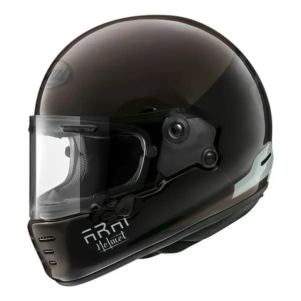 Image of Arai Concept-XE React Brown Full Face Helmet Size L
