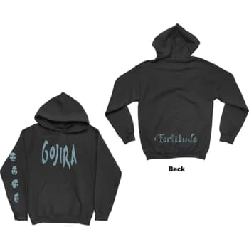 Image of Gojira - Fortitude Faces Unisex Small Hoodie - Black