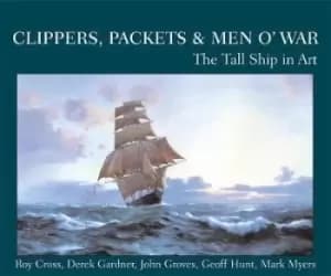 Image of Clippers, Packets & Men o' War - Roy Cross - Paperback - Used