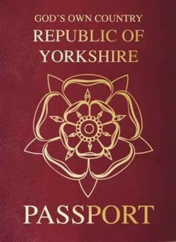 Image of Yorkshire Passport by Adrian Braddy Hardback
