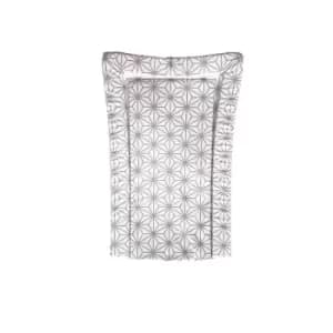 Image of Obaby Changing Mat Stars Geometric Grey